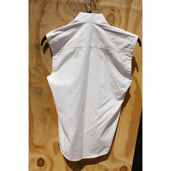 Comfort Rider Equestrian Shirt Unisex 10 Button Front Horse Riding Long Sleeve - Picture 7 of 7